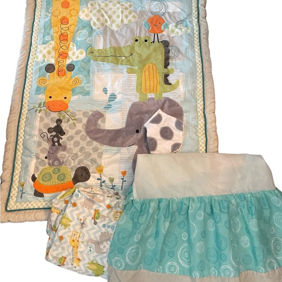 Yoo-Hoo 3 - Piece Crib Bedding Set by Lambs & Ivy - Picture 5 of 6